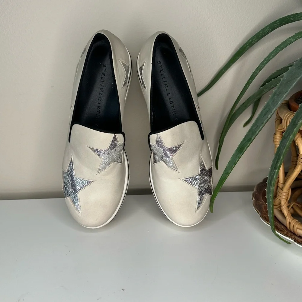Stella McCartney Star Platform Slip-On Sneakers - EU 39 / US 9 - Picture 7 of 13